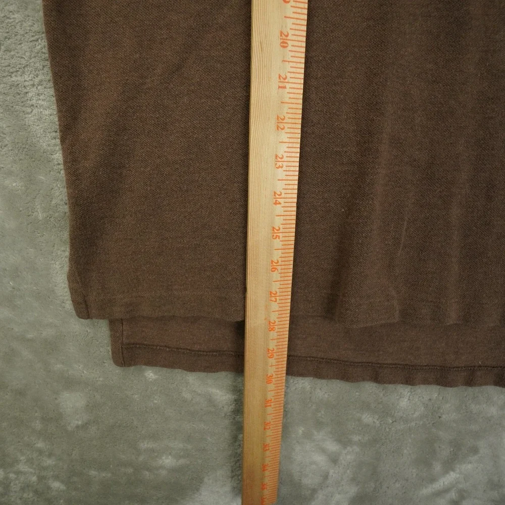 Polo Ralph Lauren Vintage Polo Shirt Men's Large Brown Preppy Classic